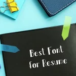 Best fonts for resume
