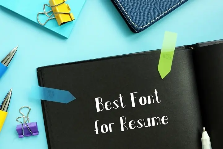 Best Fonts For Resume