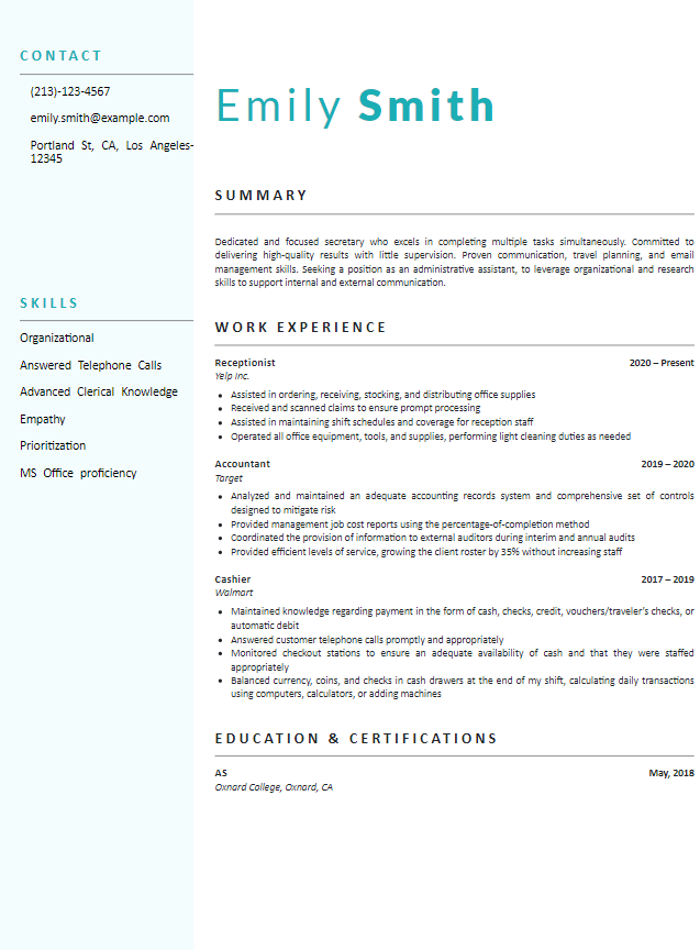 Resume Templates