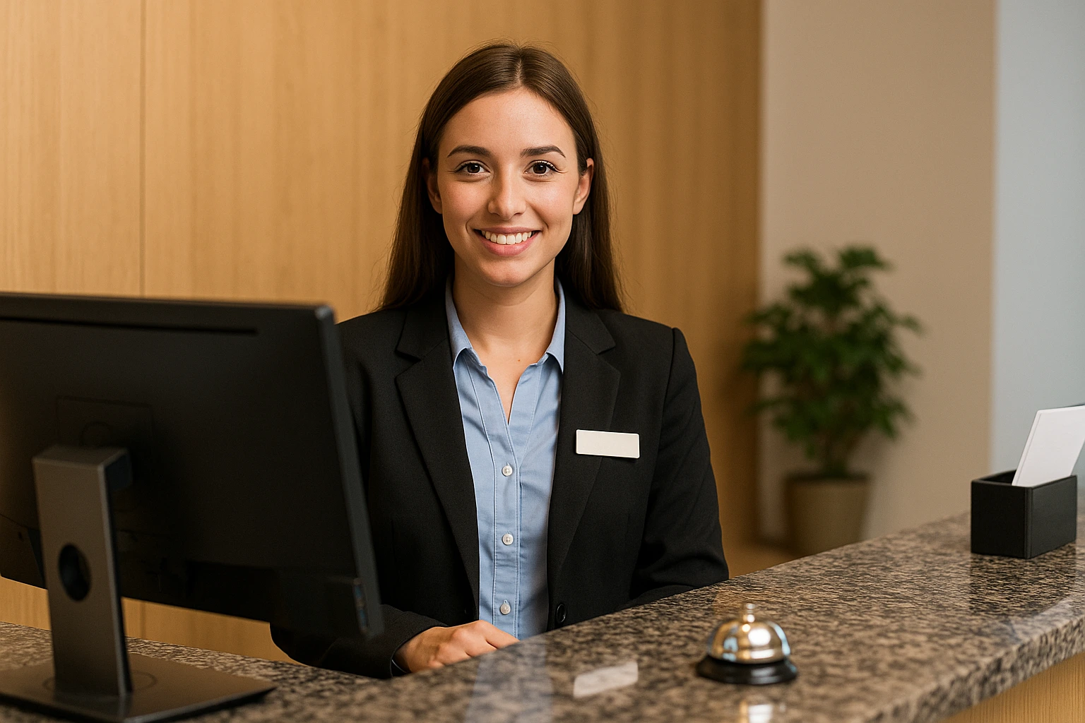 Front Desk Receptionist Resume -Examples