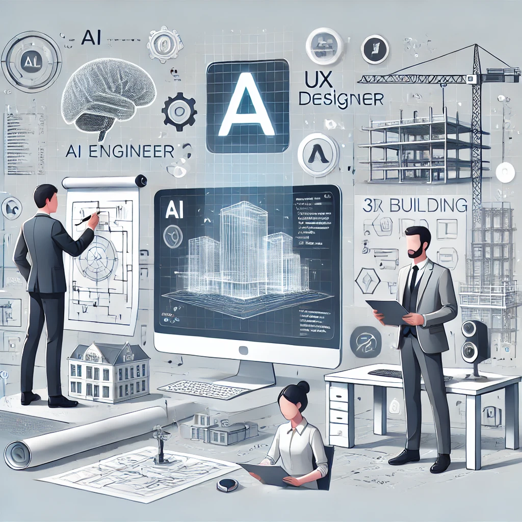 This is image depicting engineer, designer and architect for article on engineering, designing, architect resume
