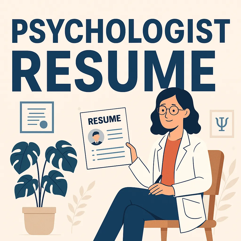 Featured image for psychologist resume