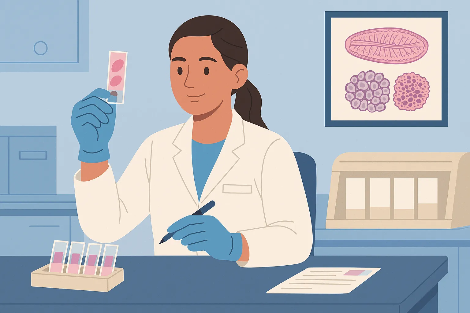 This is featured image for article on histotechnologist resume