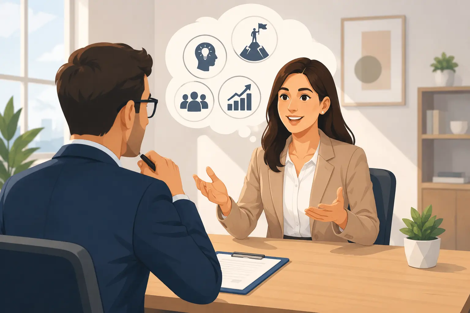 Best Words to Describe Yourself in Interviews [100+]