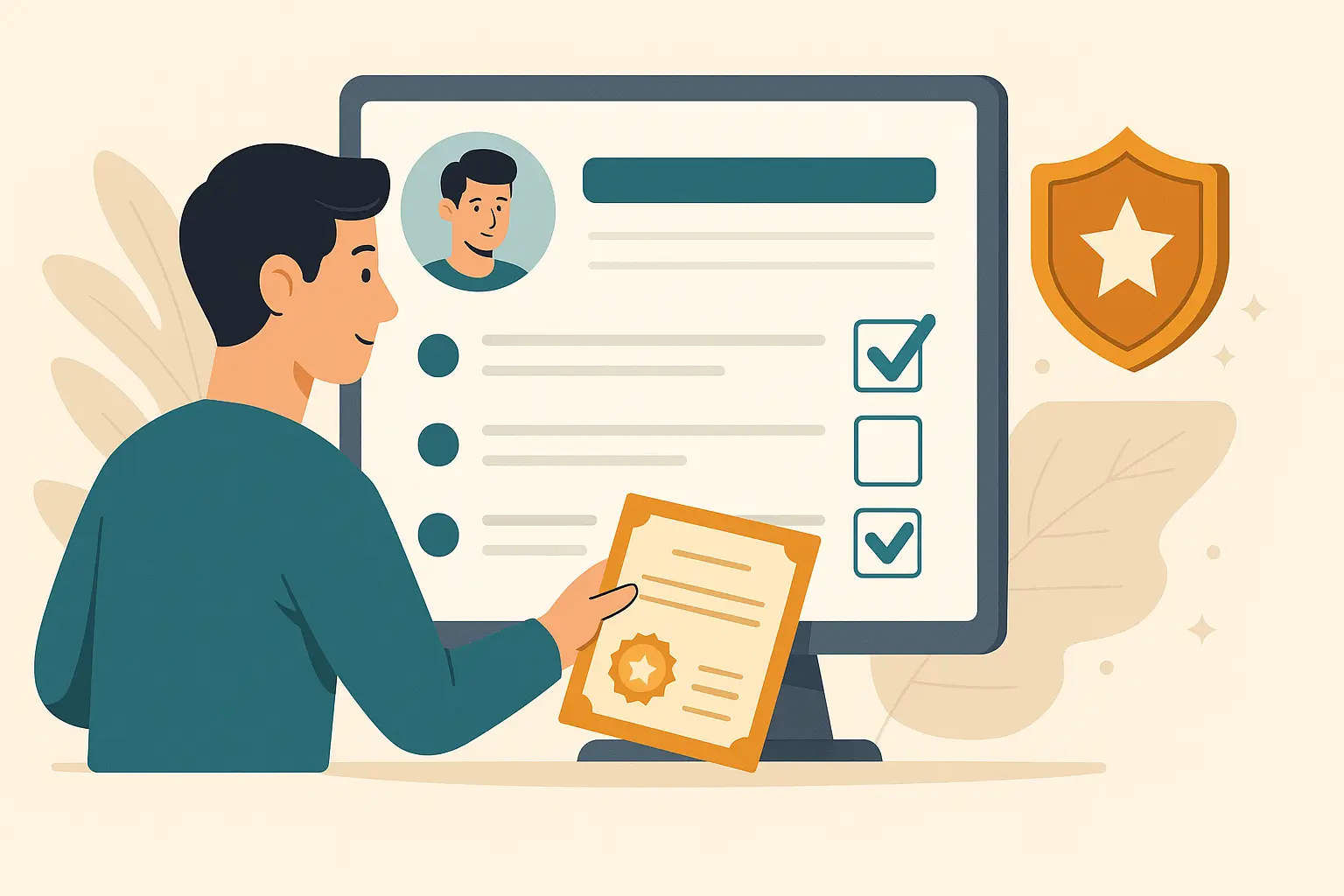 Certification and achievements on resume