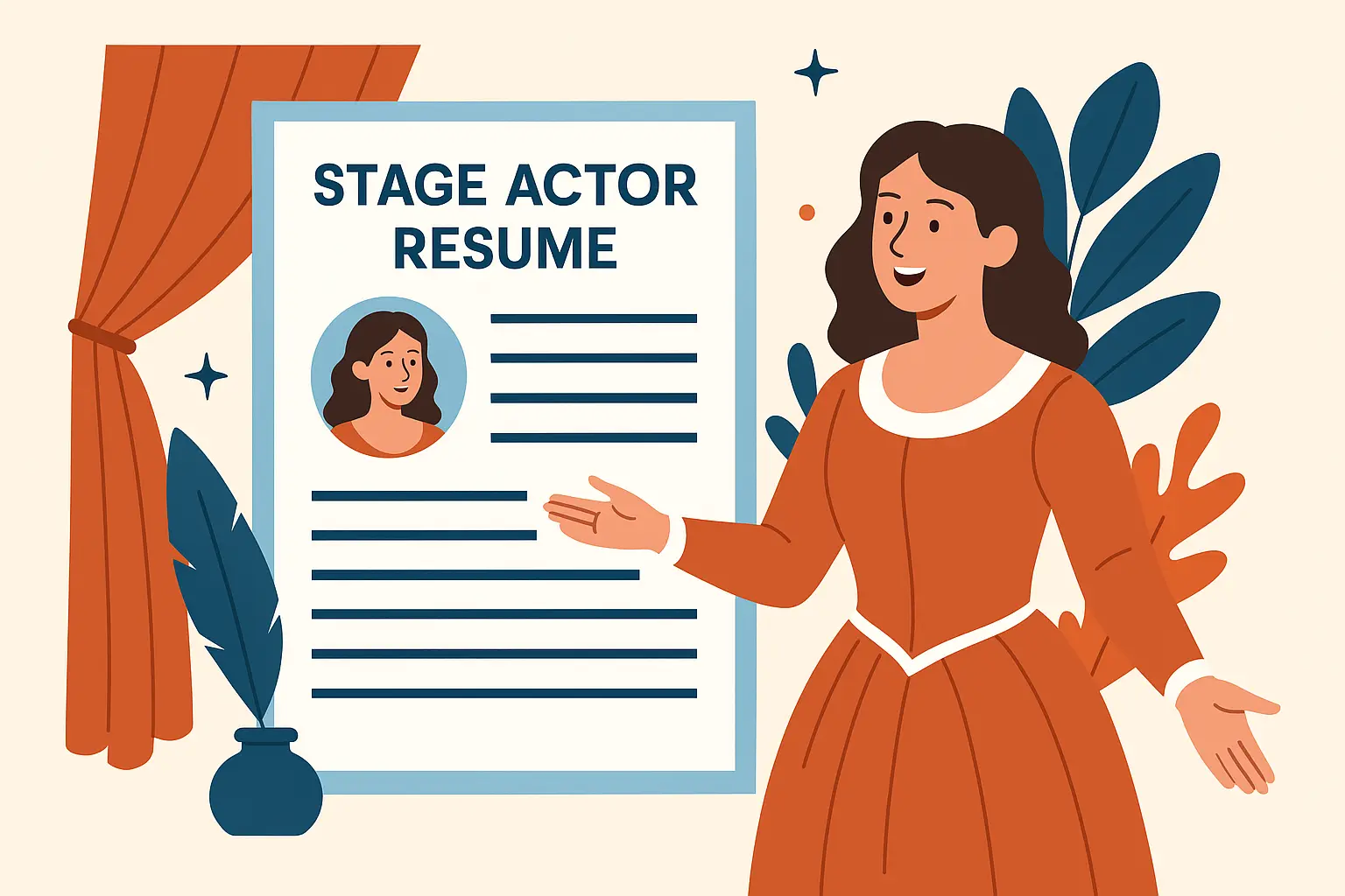 Stage Actor Resume Examples and Tips | 2025