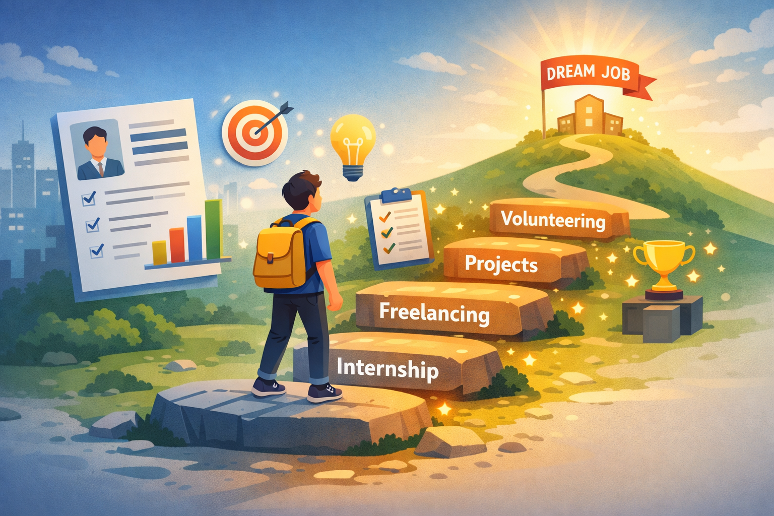 experiences that bring you closer to your dream job resume