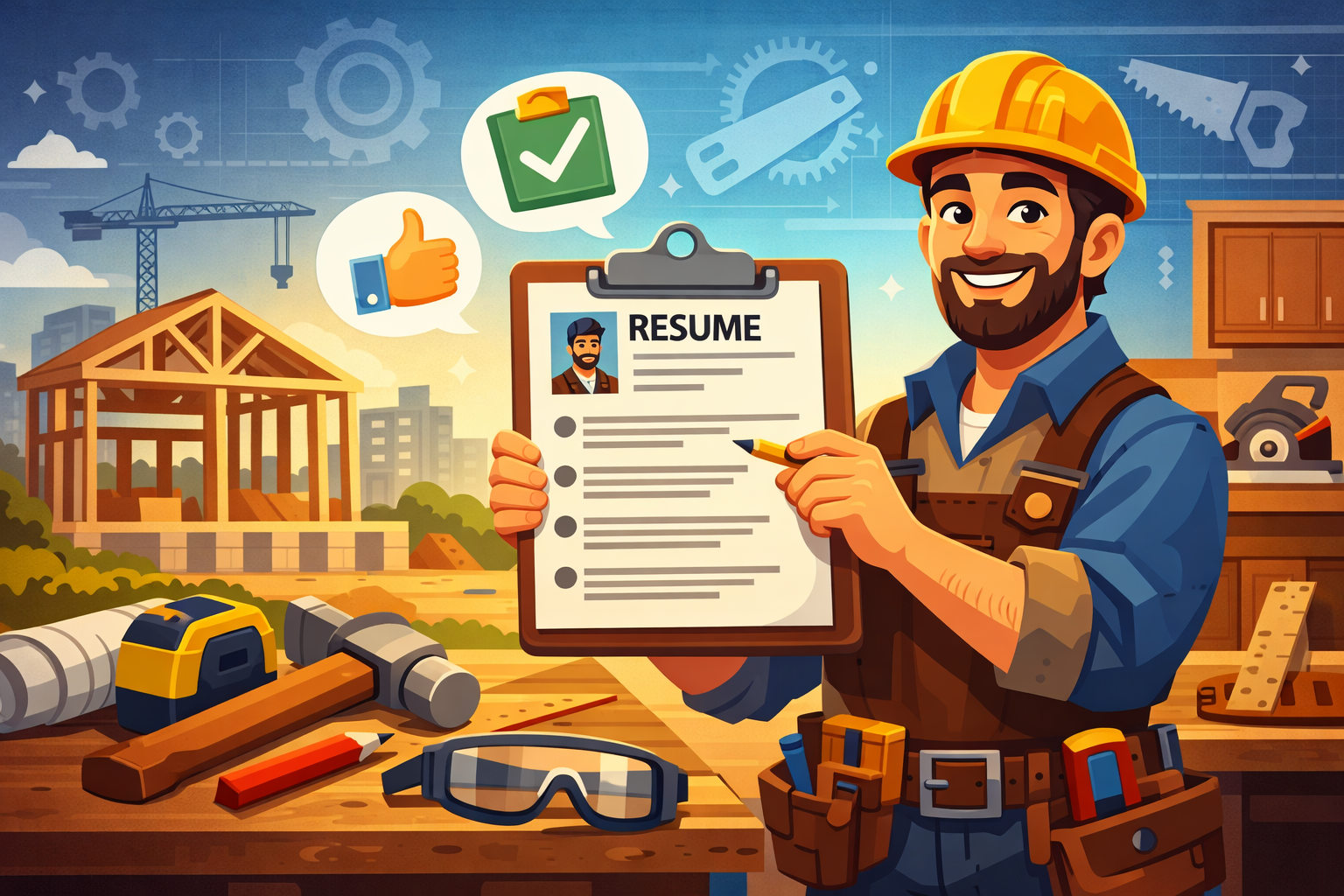 Carpenter Resume Example