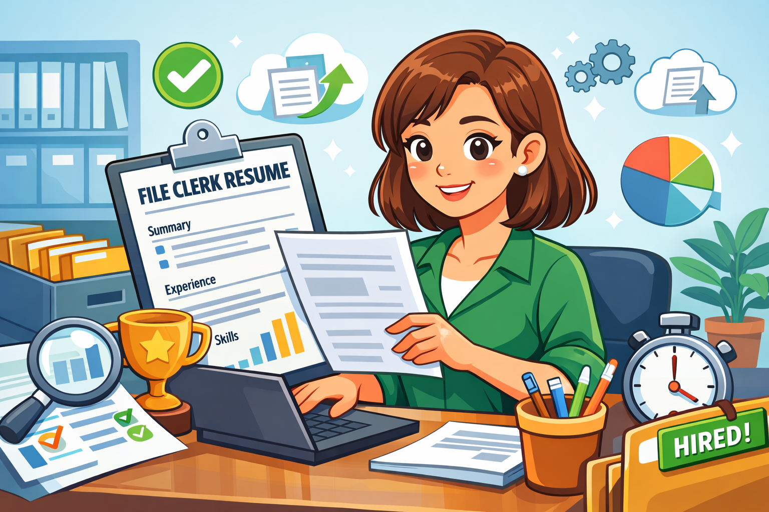 File Clerk Resume Examples