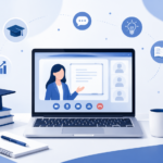Professional infographic comparing the three main cover letter formats—Reverse Chronological, Functional (Skills-Based), and Combination (Hybrid)—using a clean navy blue and white design with document icons, structured comparison panels, and visual elements representing career growth, transferable skills, and professional qualifications for job applications.