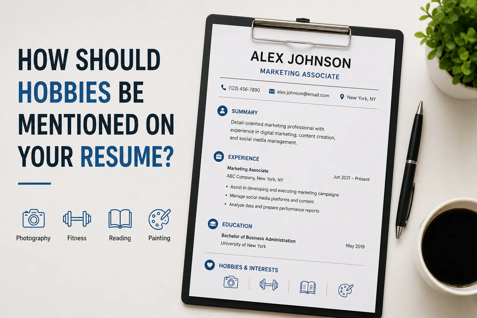 The Ultimate Guide For Hobbies To Be Mentioned On Resume – [135 examples]