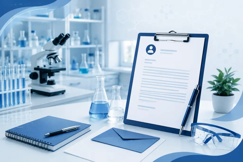featured image for article on lab assistant cover letter