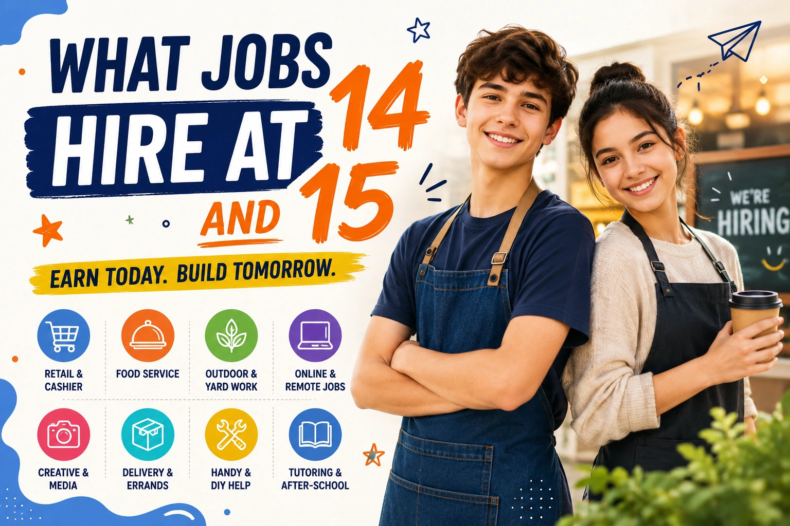 What Jobs Hire At 14 And 15