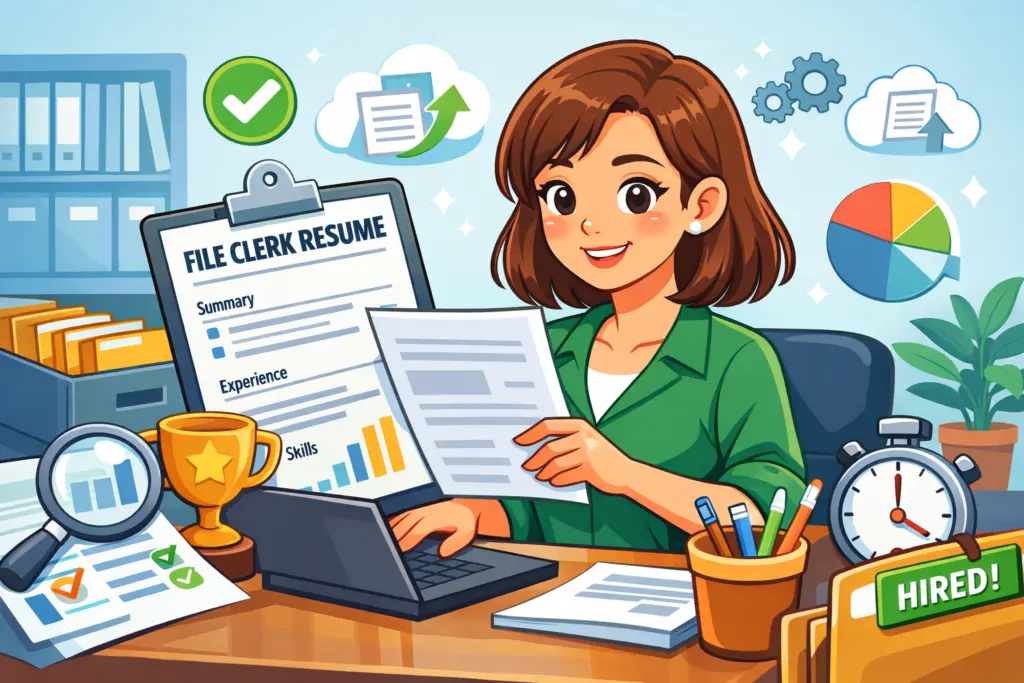 File Clerk Resume Examples