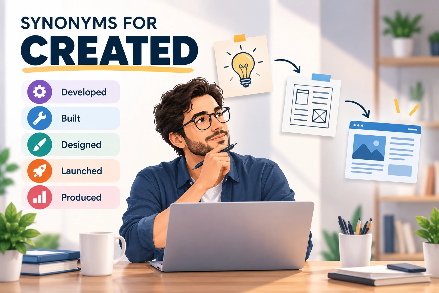 Better Ways to Say “Created” on a Resume
