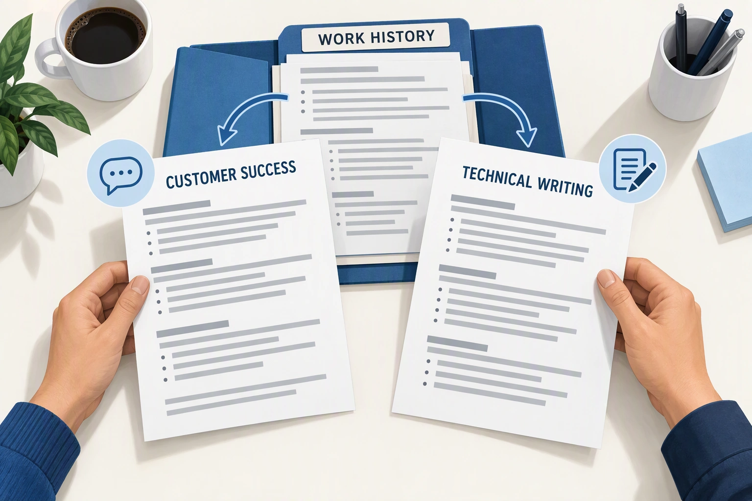 How to Write a Resume for Two Different Career Paths